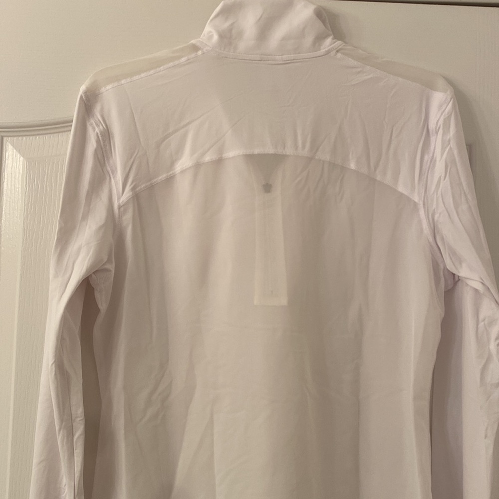 Victoria secret mesh sheer back quarter zip size l - Picture 7 of 14